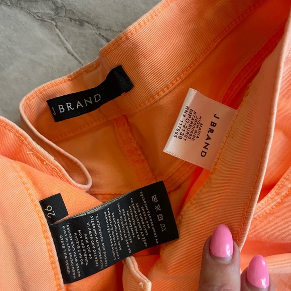 J brand Maria high rise jeans peach - Picture 5 of 5